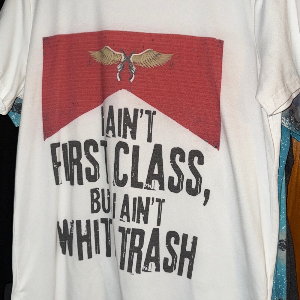 White Graphic Shirt - Picture 2 of 5